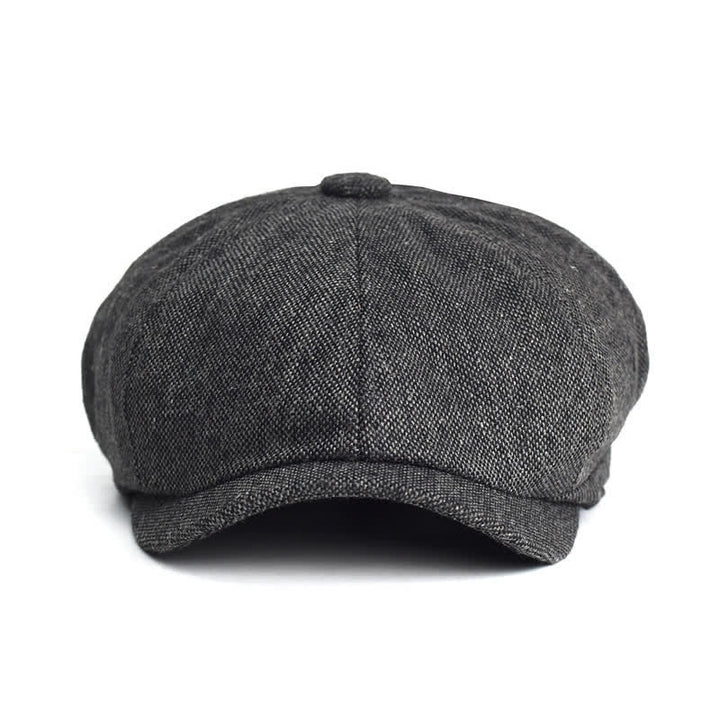 Cappello basco ottagonale classico e versatile da giornalaio