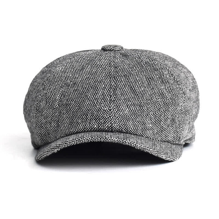 Cappello basco ottagonale classico e versatile da giornalaio - image 3