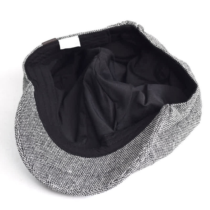 Cappello basco ottagonale classico e versatile da giornalaio - image 6