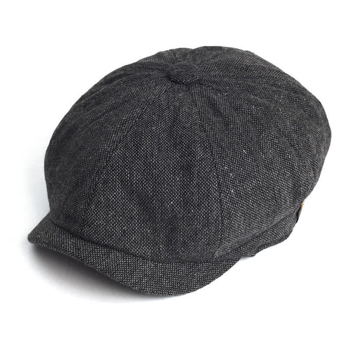 Cappello basco ottagonale classico e versatile da giornalaio