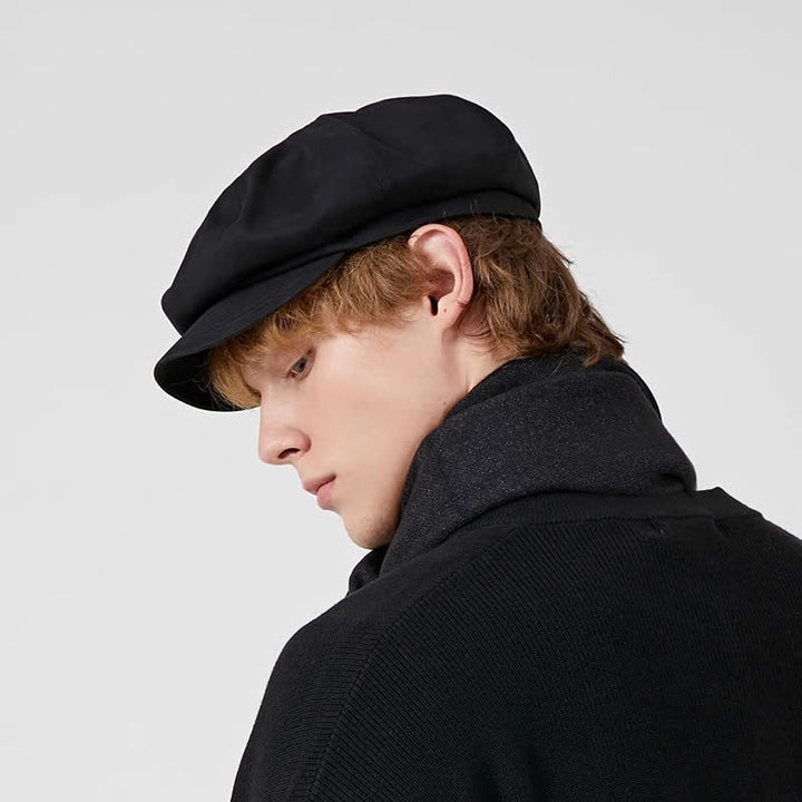 Cappello basco in twill tinta unita alla moda