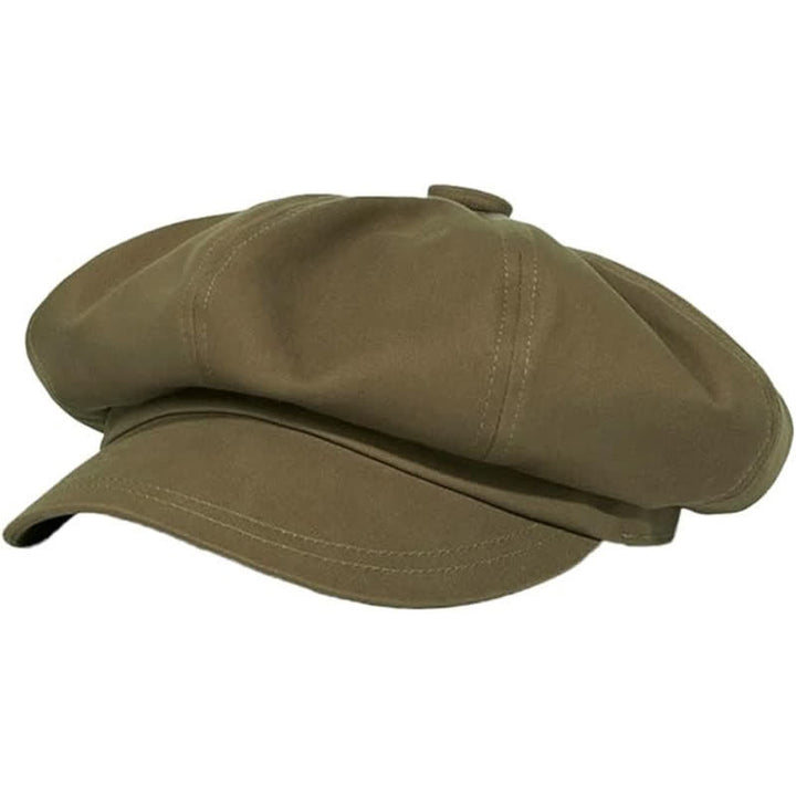 Cappello basco in twill tinta unita alla moda - Verde militare - L (23 1/4"-23 5/8") - image 9