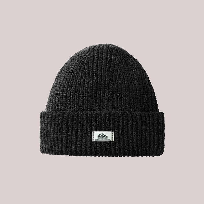 Cappello lavorato a maglia con berretto caldo senza visiera a cupola
