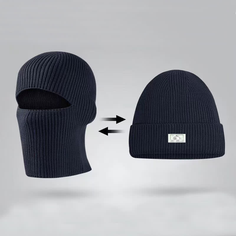 Cappello lavorato a maglia con berretto caldo senza visiera a cupola