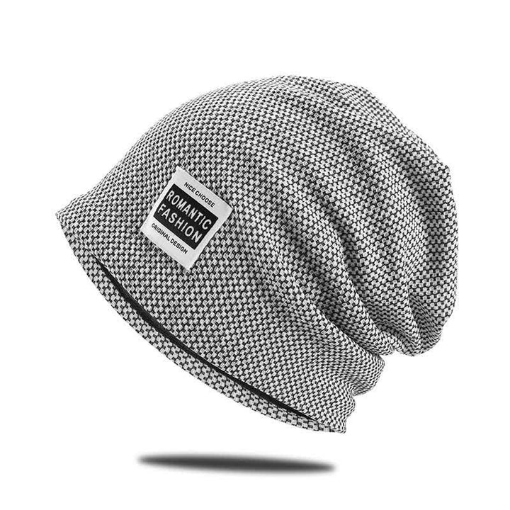 Berretto lavorato a maglia elasticizzato senza visiera casual - Magro - Grigio - Regolabile (21 1/4" - 23 5/8") - image 11