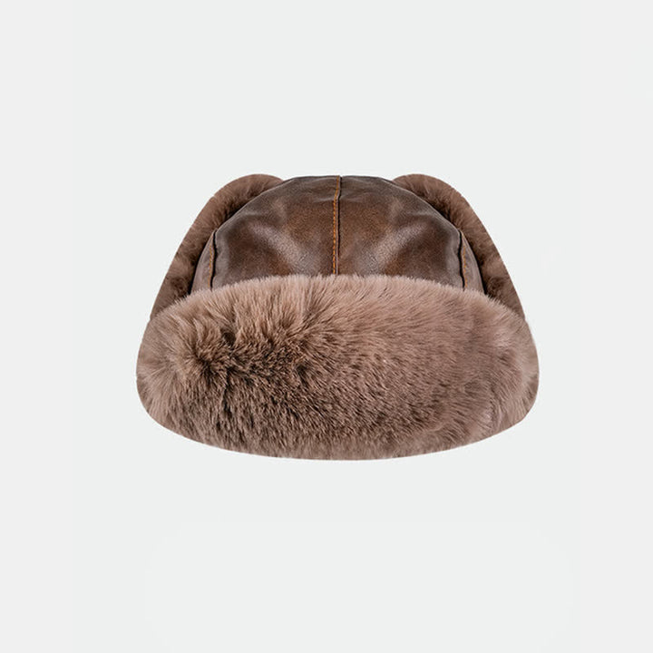 Cappello da pilota moderno, freddo, caldo e spesso, invernale - image 3