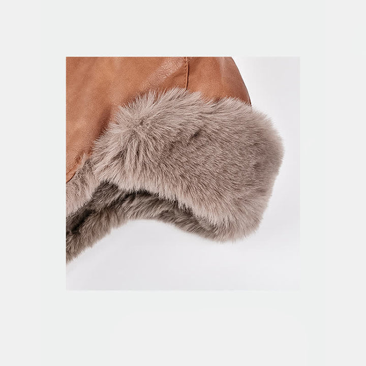 Cappello da pilota moderno, freddo, caldo e spesso, invernale - image 10