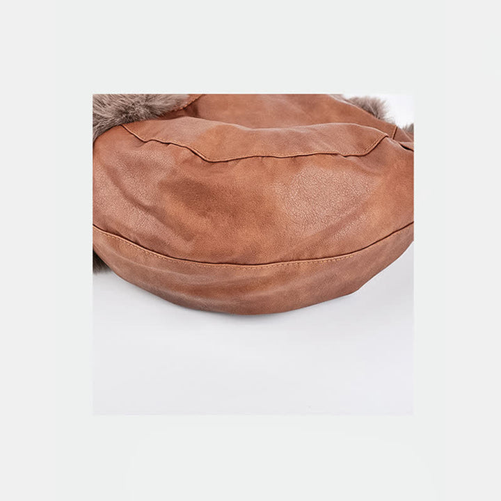 Cappello da pilota moderno, freddo, caldo e spesso, invernale - image 9