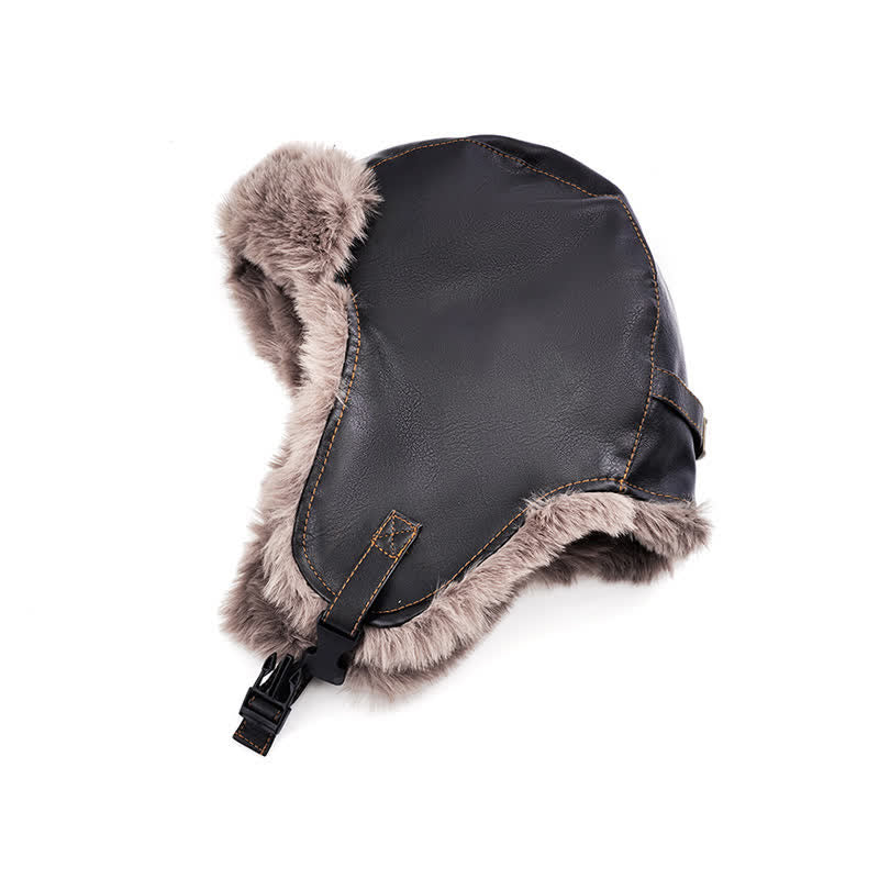 Cappello da pilota moderno, freddo, caldo e spesso, invernale