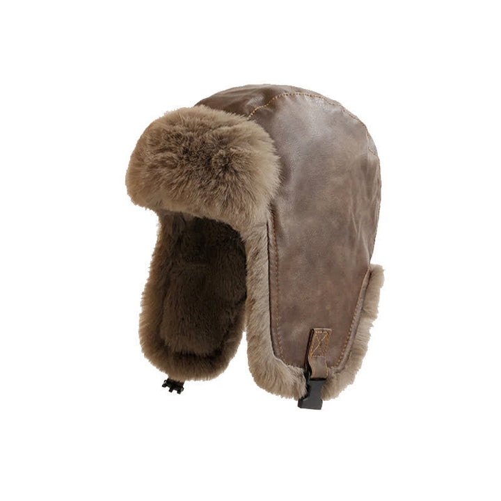 Cappello da pilota moderno, freddo, caldo e spesso, invernale
