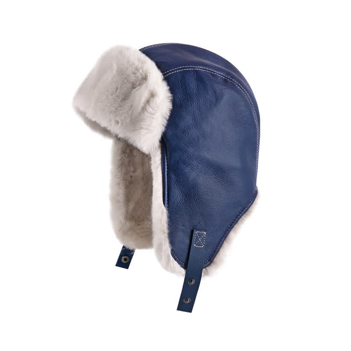 Cappello da pilota vintage Winter Trooper con paraorecchie - Marina Militare - Regolabile (21 5/8" - 23 1/4") - image 4