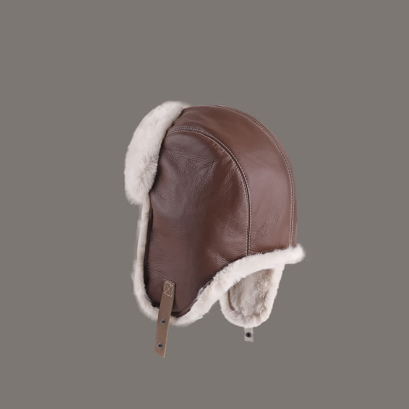 Cappello da pilota vintage Winter Trooper con paraorecchie - image 1