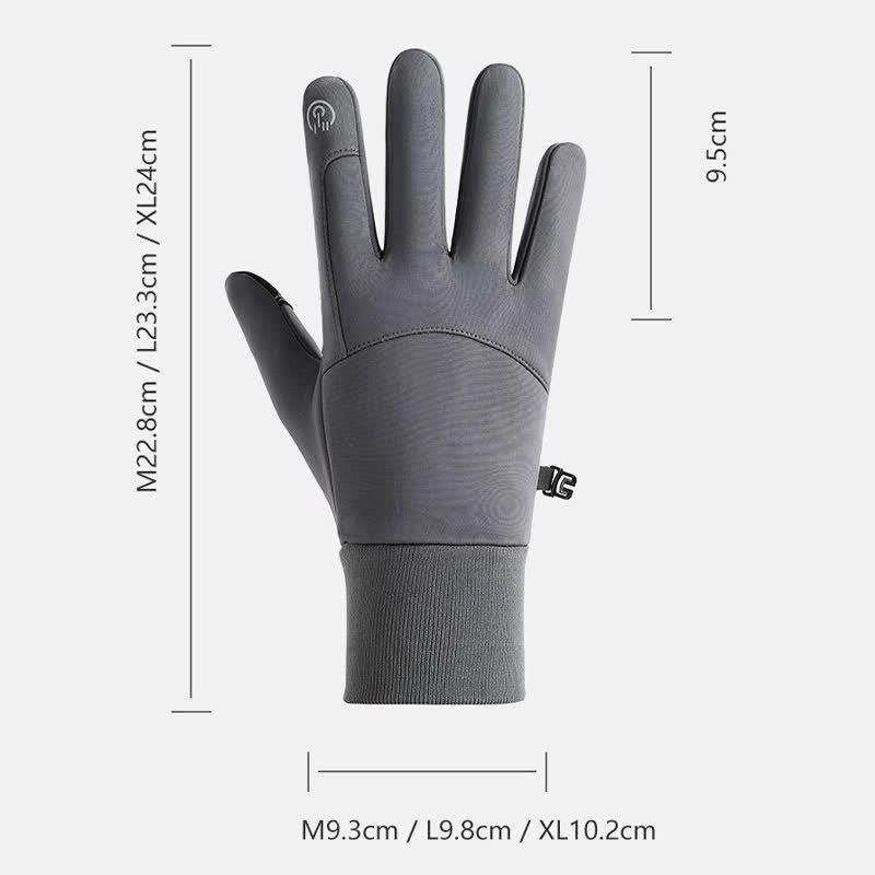Guanti sportivi termici touchscreen resistenti al freddo - image 3