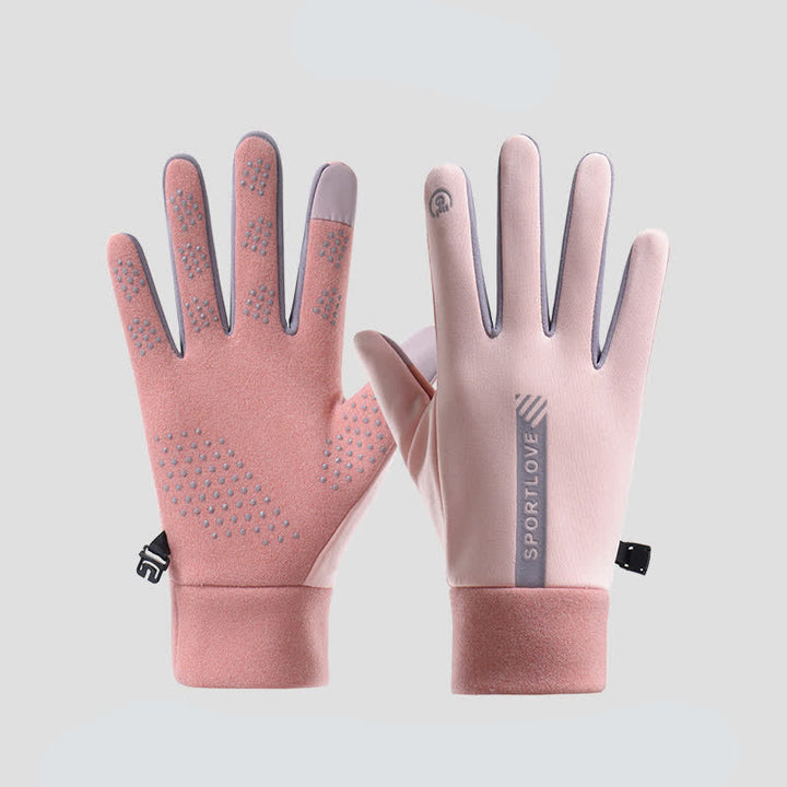 Guanti da ciclismo per esterni antiscivolo con touch screen Sport Lover - Rosa - image 3