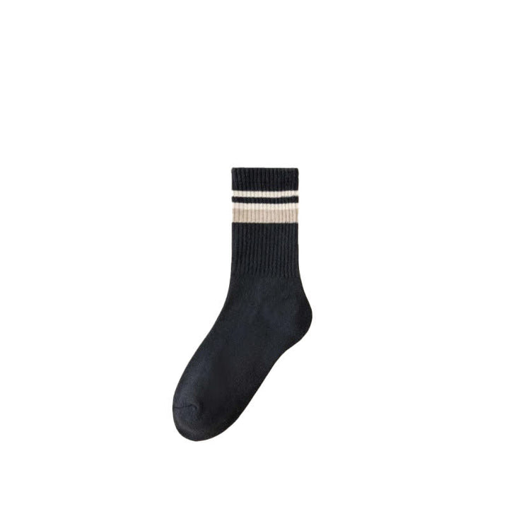 Calzini Classic Stripe Thicken Crew - Nero - 6 paia - Taglia unica (US 6 - US 10) - image 2