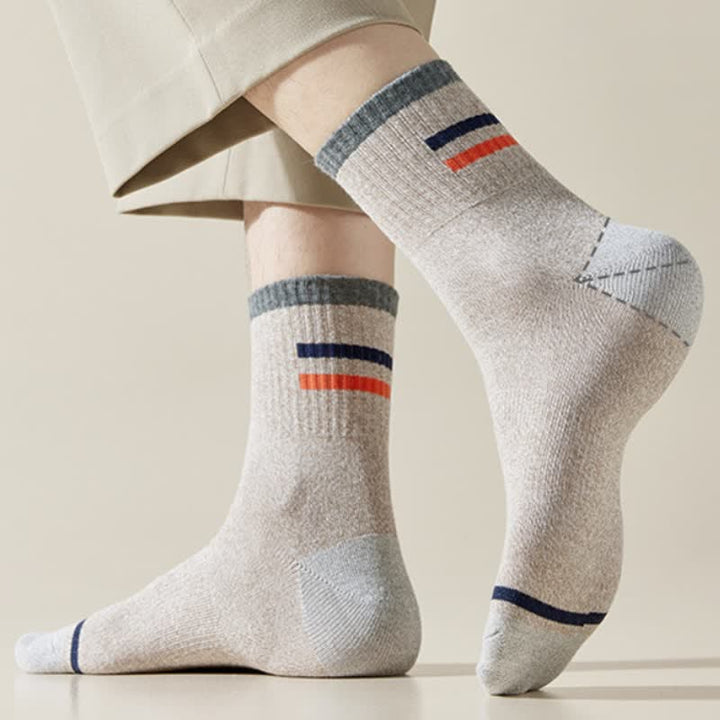 Calzini alla moda a righe da uomo - image 11