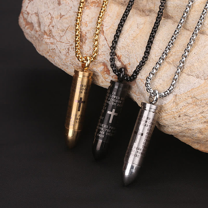 Collana con ciondolo a forma di concorso simulato a croce commemorativa