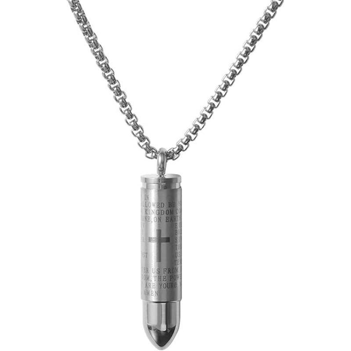 Collana con ciondolo a forma di concorso simulato a croce commemorativa