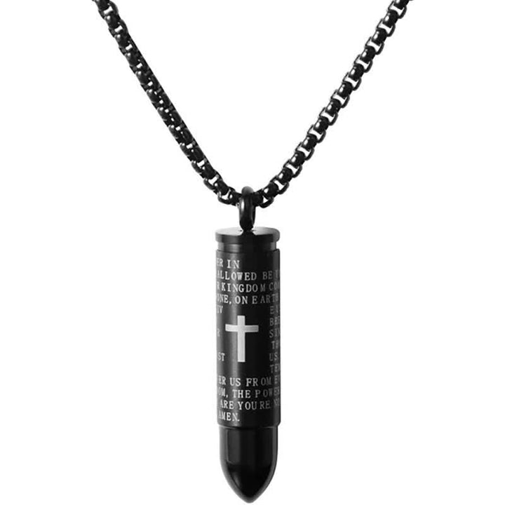 Collana con ciondolo a forma di concorso simulato a croce commemorativa