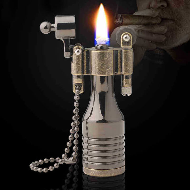 Accendino a cherosene ricaricabile Steampunk vecchio stile