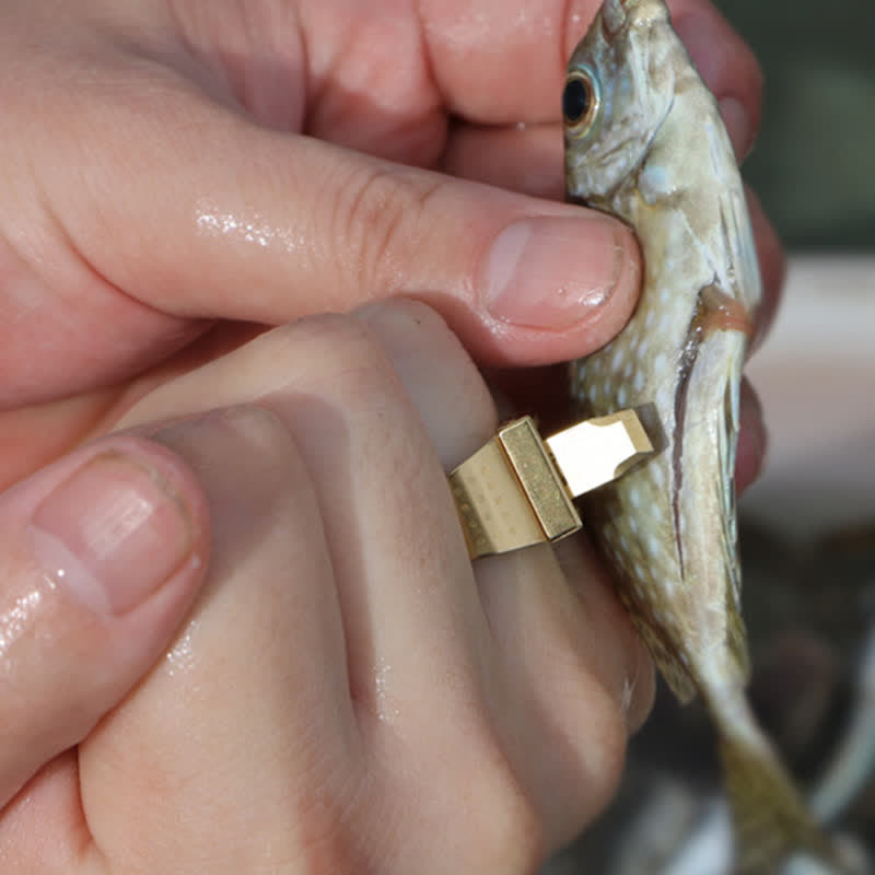 Anello regolabile multifunzionale con lama nascosta - image 4