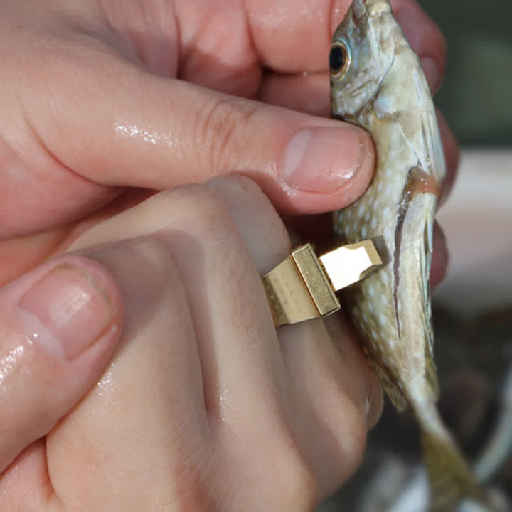 Anello regolabile multifunzionale con lama nascosta - image 4