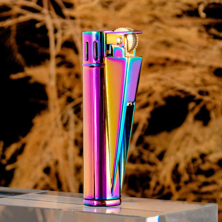 Accendino a cherosene ricaricabile cilindrico semplice ed elegante - Colorato - image 12