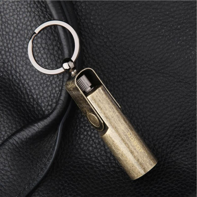 Accendino a olio ricaricabile con fiammifero da dollaro in oro - Bronzo - image 1