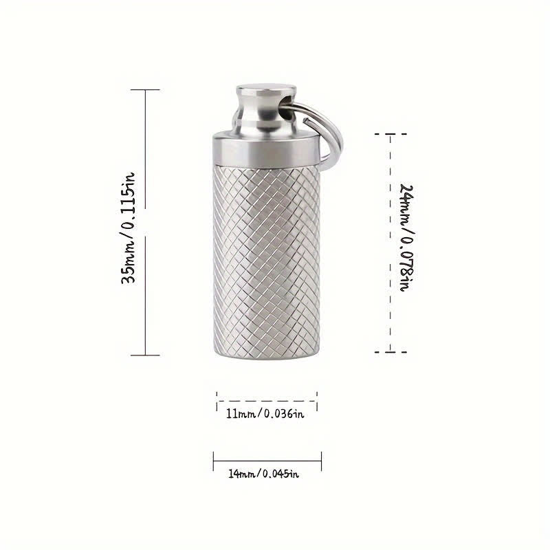 Portachiavi porta pillole portatile piccolo - Stile n. 5 - image 13
