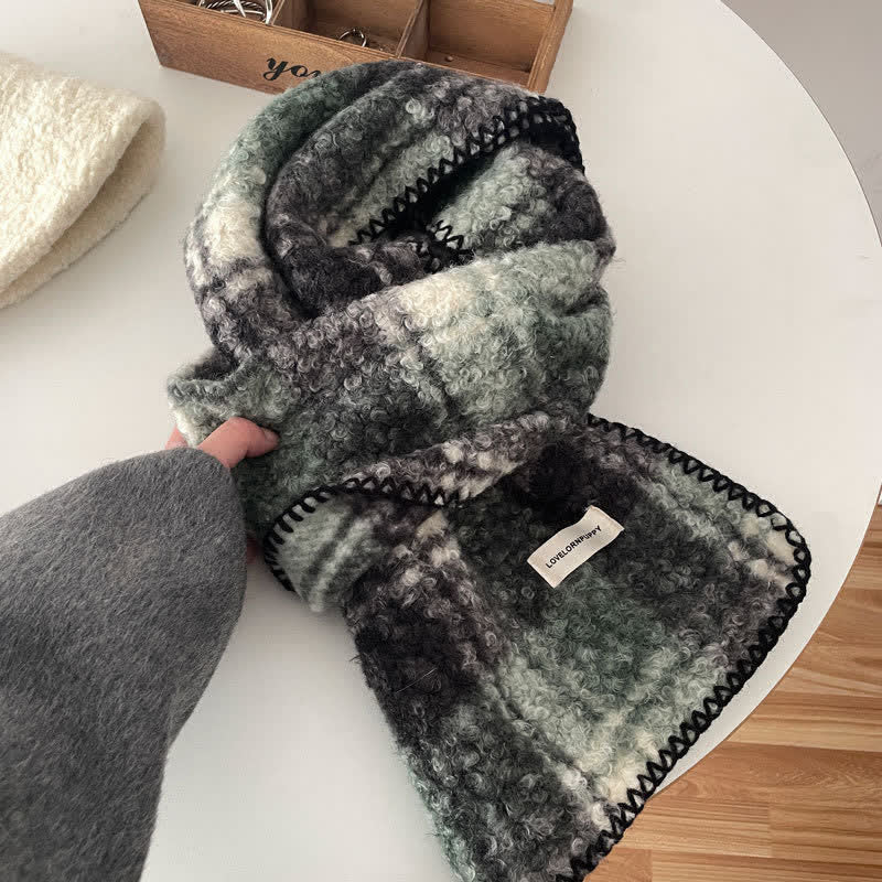 Sciarpa a quadri ultra flush unisex invernale - Stile n. 5 - image 13