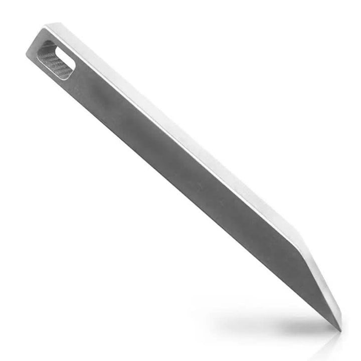 Mini EDC Pry Bar Tool Portachiavi per impieghi gravosi - Argento - image 1