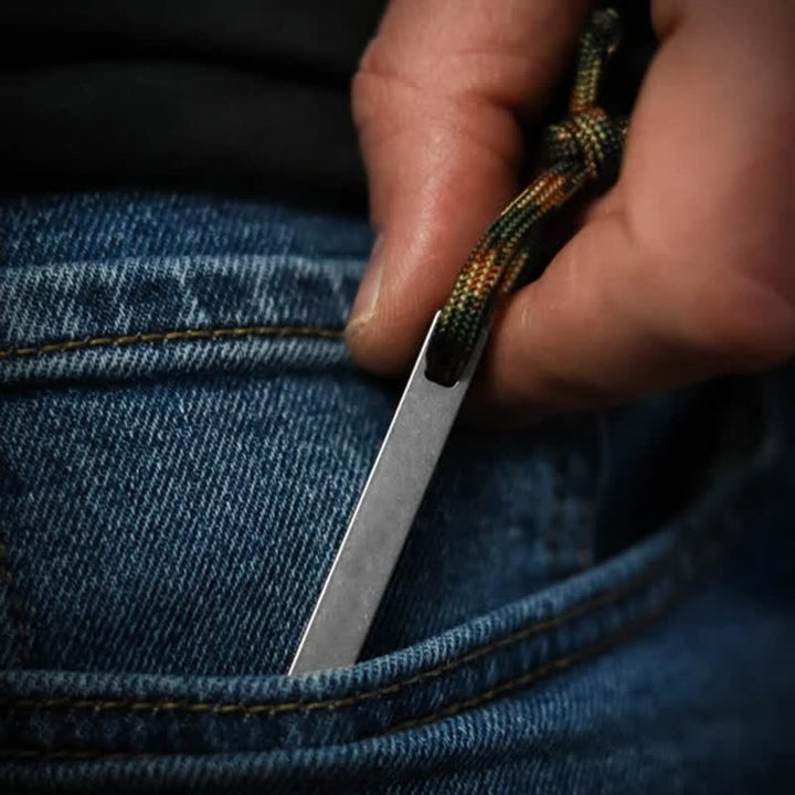 Mini EDC Pry Bar Tool Portachiavi per impieghi gravosi - image 0