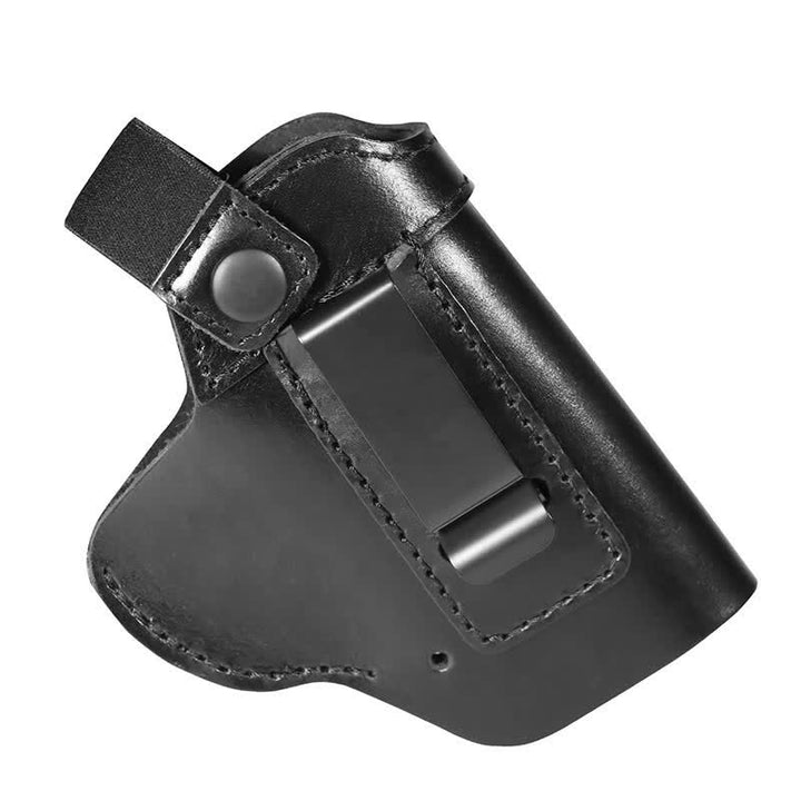 Fondina in pelle con clip per cintura e cinghia di fissaggio per cintura - image 6