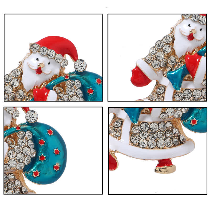 Spilla della collezione natalizia Creative Glazes da donna