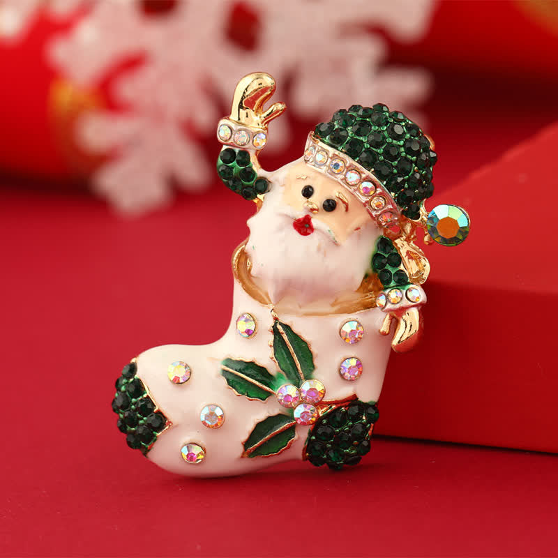 Spilla della collezione natalizia Creative Glazes da donna