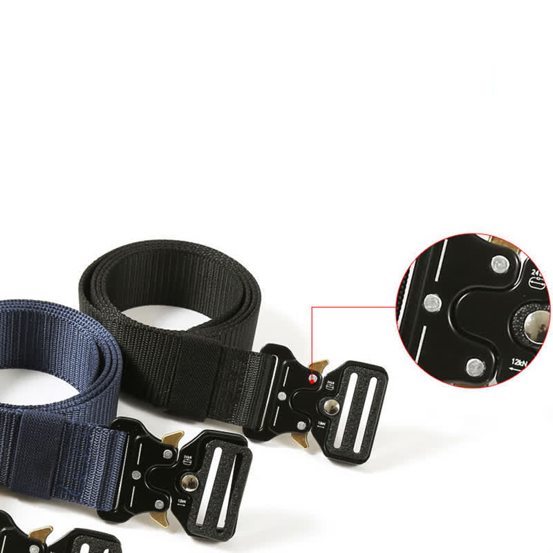 Cintura tattica con bottoni di rilascio resistenti da uomo - image 6