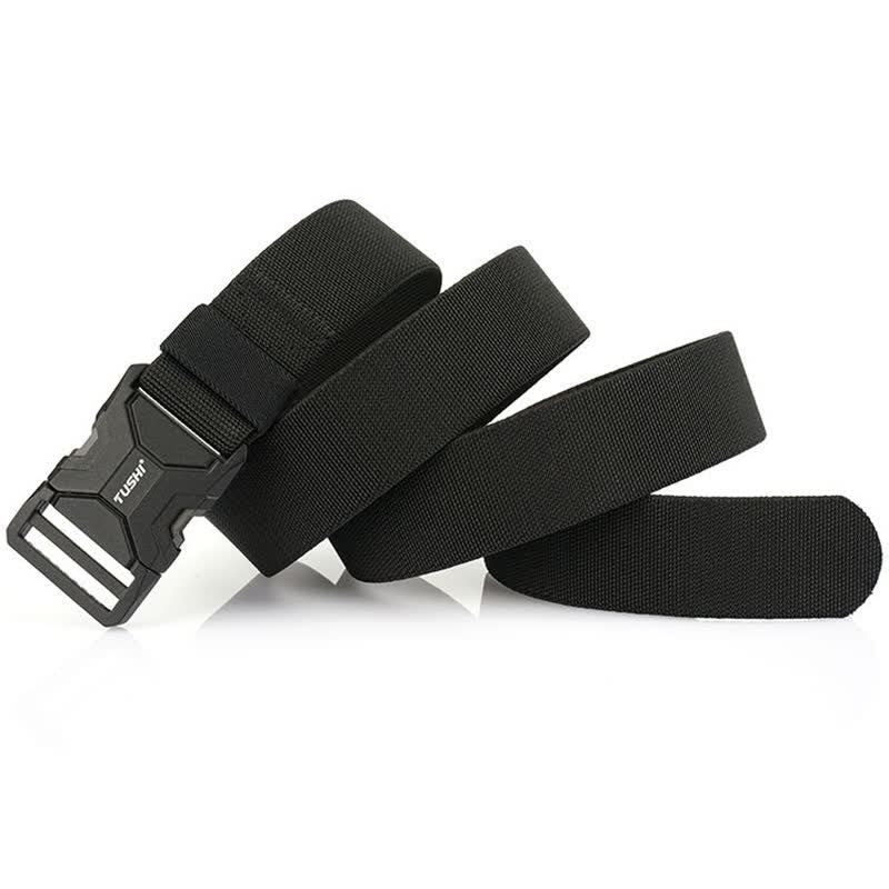 Cintura tattica elastica con fibbia a sgancio rapido semplice da uomo