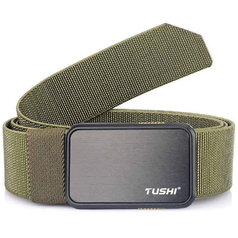 Cintura tattica con fibbia a sgancio rapido da lavoro militare da uomo - Verde militare - 46" - image 11