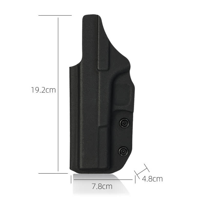Borsa da cintura rigida nera con clip da cintura - G17/G22/G31 - image 11