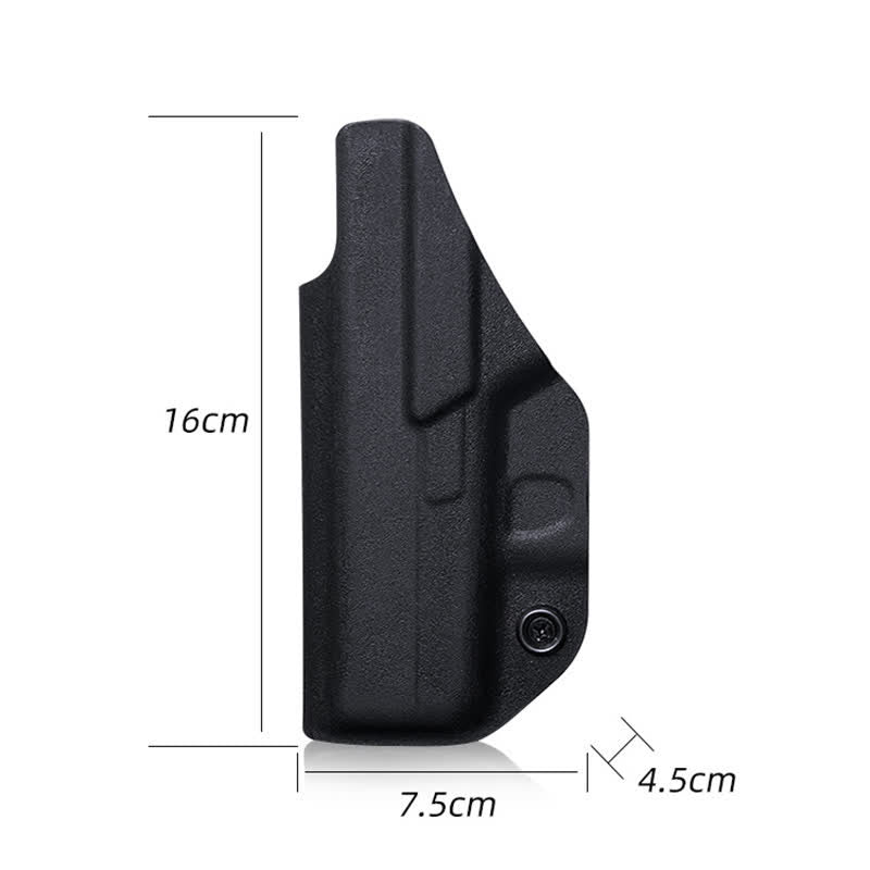 Borsa da cintura rigida nera con clip da cintura - G43 - image 9