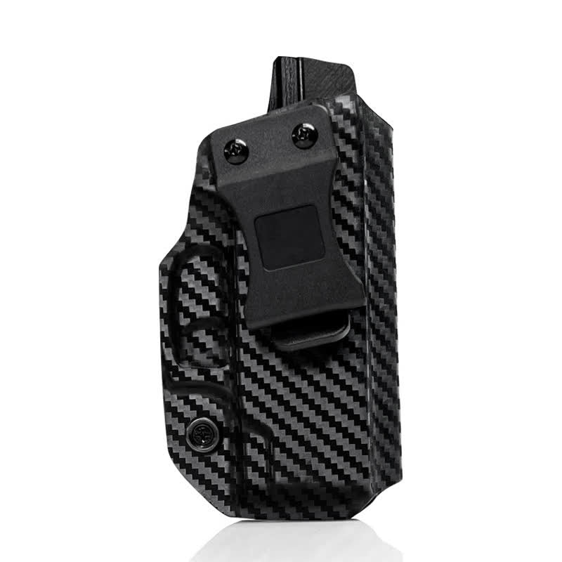 Borsa da cintura rigida nera con clip da cintura - image 1