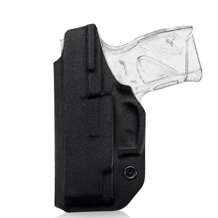 Borsa da cintura rigida nera con clip da cintura - image 7