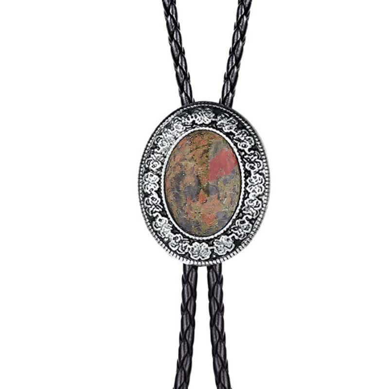 Novità Rodeo Natural Stone Design Bolo Tie
