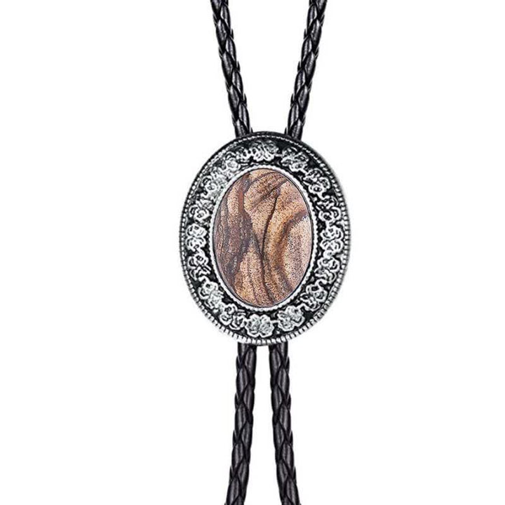 Novità Rodeo Natural Stone Design Bolo Tie