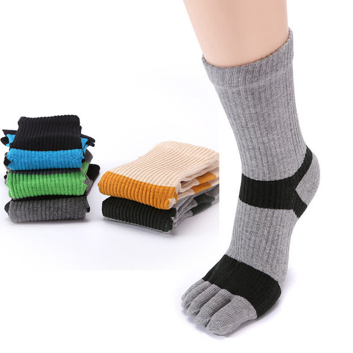 Calzini Five Fingers Crew da uomo con colori coordinati