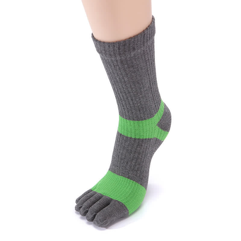 Calzini Five Fingers Crew da uomo con colori coordinati