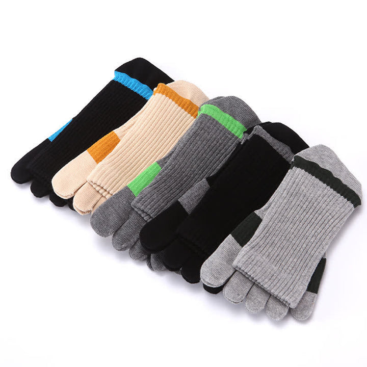 Calzini Five Fingers Crew da uomo con colori coordinati