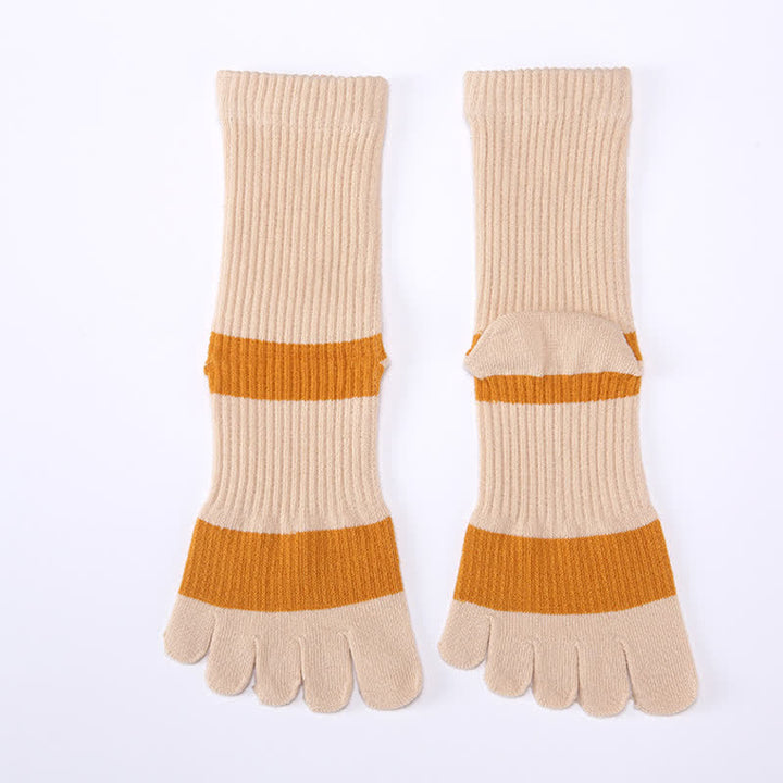 Calzini Five Fingers Crew da uomo con colori coordinati - image 4