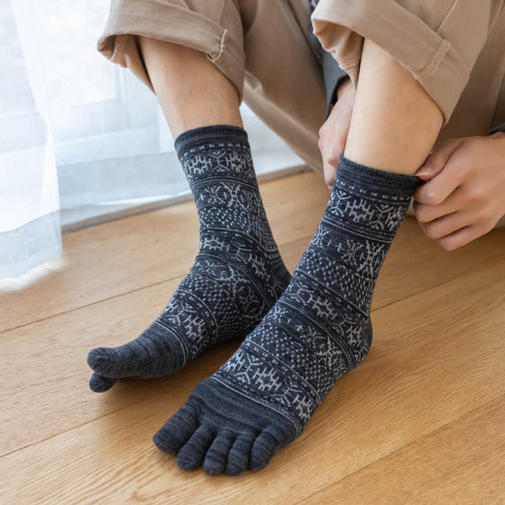 Calzini da uomo stile vintage Five Fingers Crew
