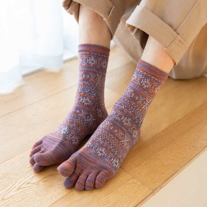 Calzini da uomo stile vintage Five Fingers Crew